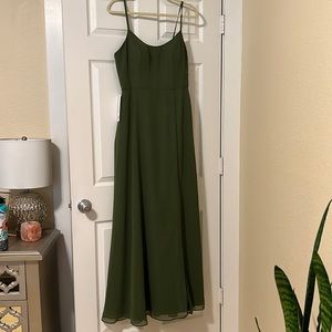 Brand New Olive Green Azazie Bridesmaids dress